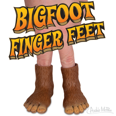 Finger Puppet Bigfoot Feet - Leon & Lulu - Shop Now