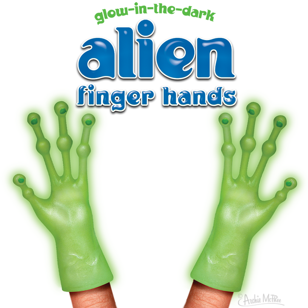Finger Puppet Alien Hand - Leon & Lulu