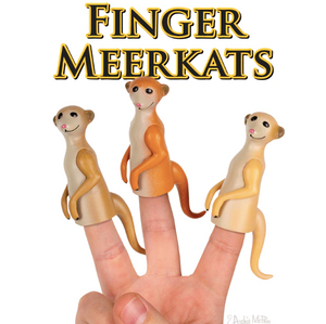 Meerkat Finger Puppet / Assorted Colors