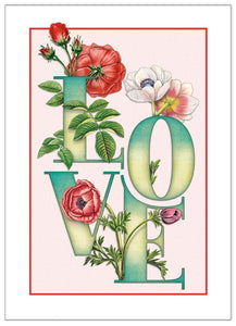 Love & Flowers Card - Leon & Lulu - Shop Now