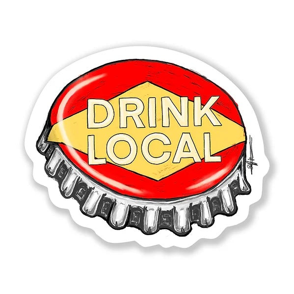 Drink Local Sticker