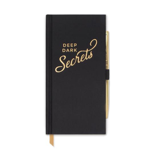 Deep Dark Secrets Journal with Pen