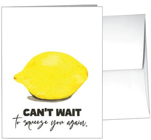 Can't Wait to Squeeze You Lemon Card