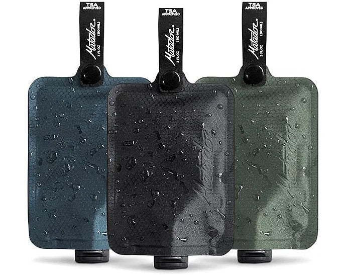 FlatPak Toiletry Bottles / 3 Pack