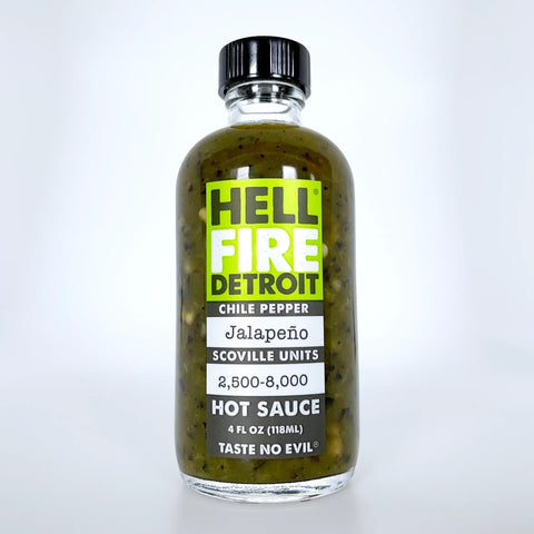 Hell Fire Detroit Hot Sauce / Jalapeno