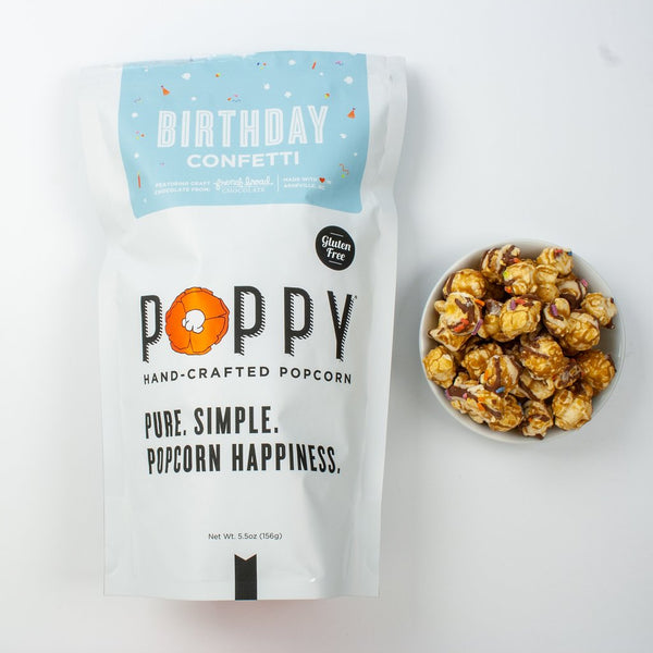 Poppy Birthday Confetti