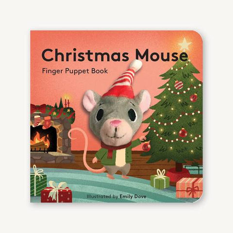 Christmas Mouse Finger Puppet