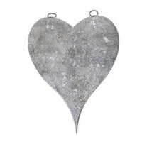 Large Zinc Heart Magnet Board