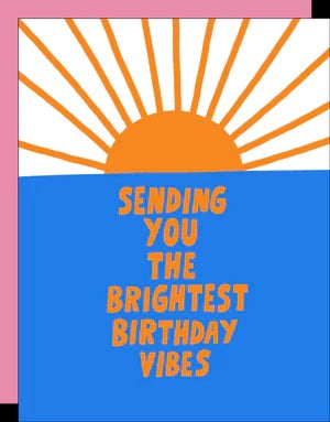 Brightest Birthday Card