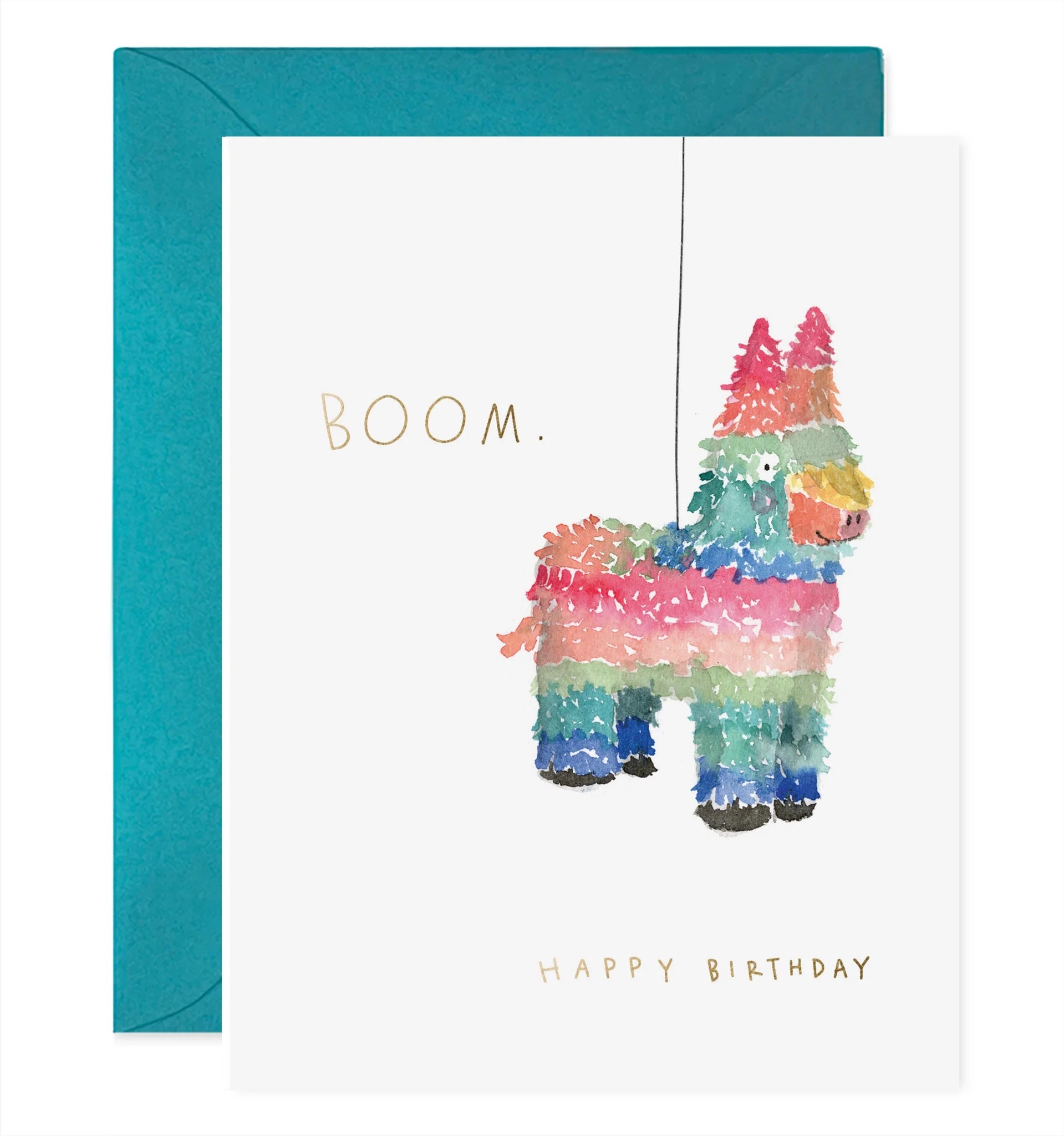 Pinata Birthday Card