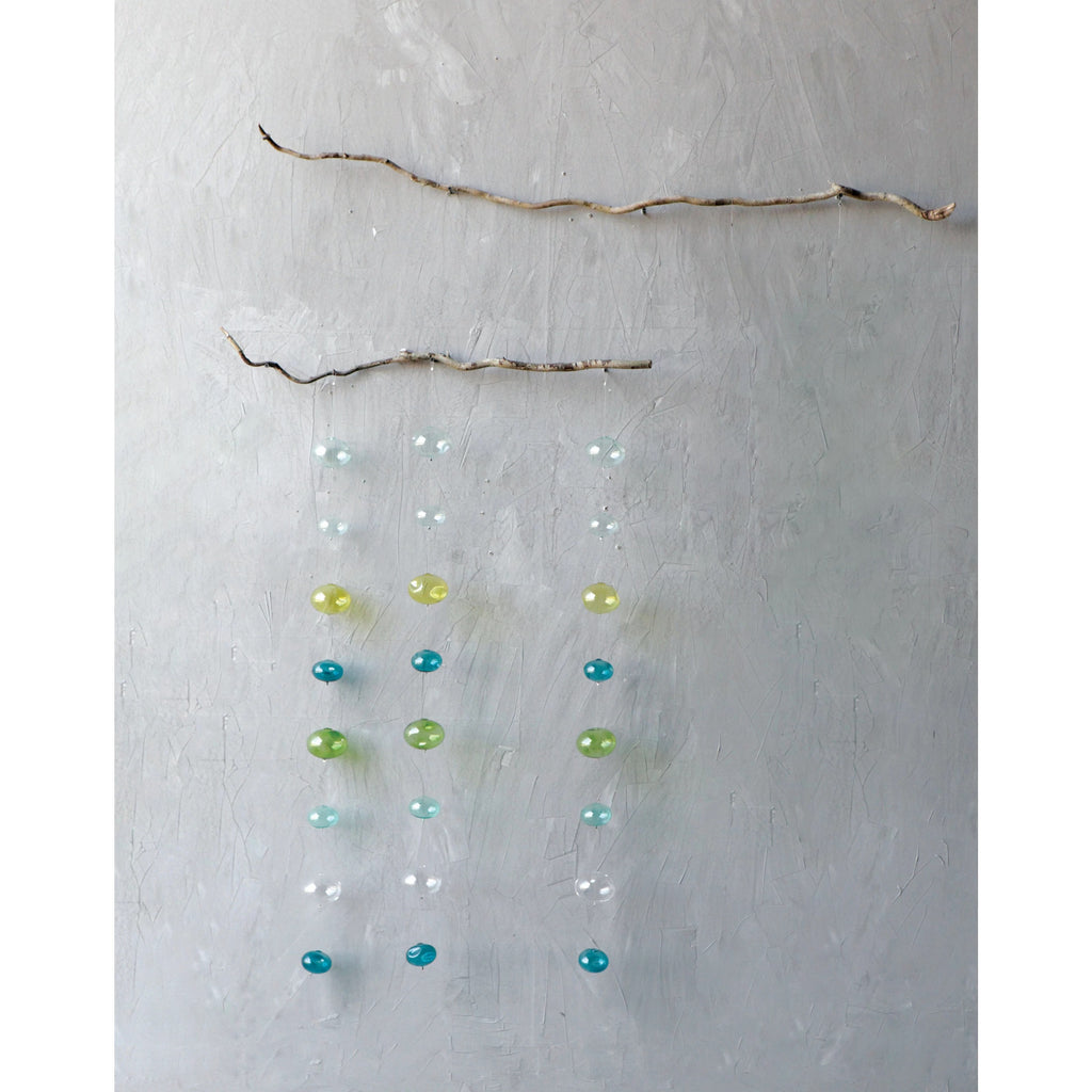 Hand Blown Glass Bubble Garland