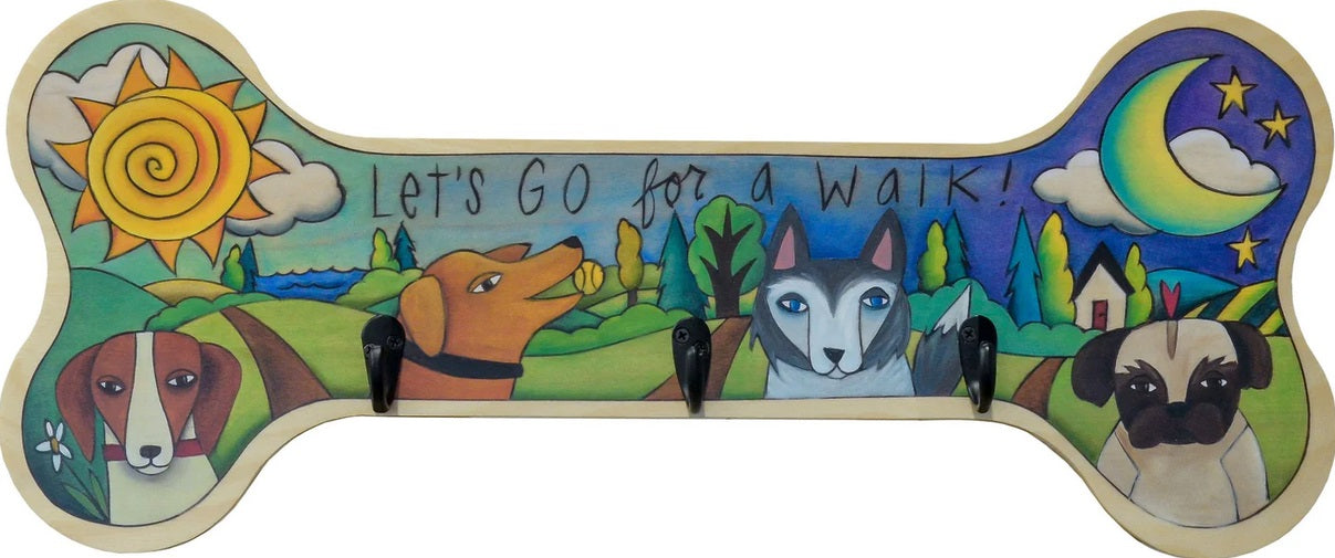 Walk This Way Dog Leash Rack | Available at Leon & Lulu