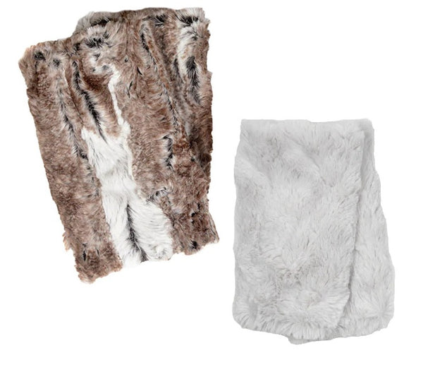 Faux Fur Fingerless Gloves