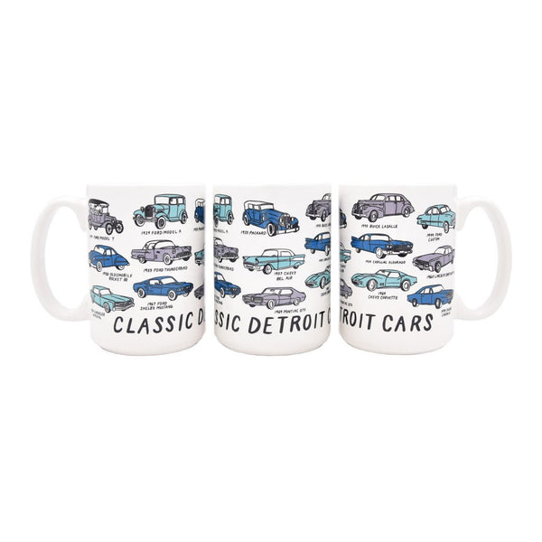 Classic Detroit Cars Mug