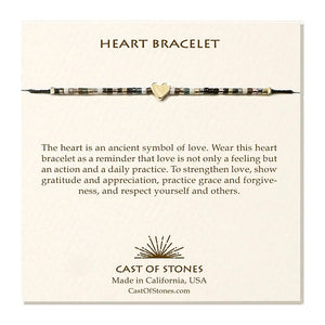 Heart Bracelet / Neutral