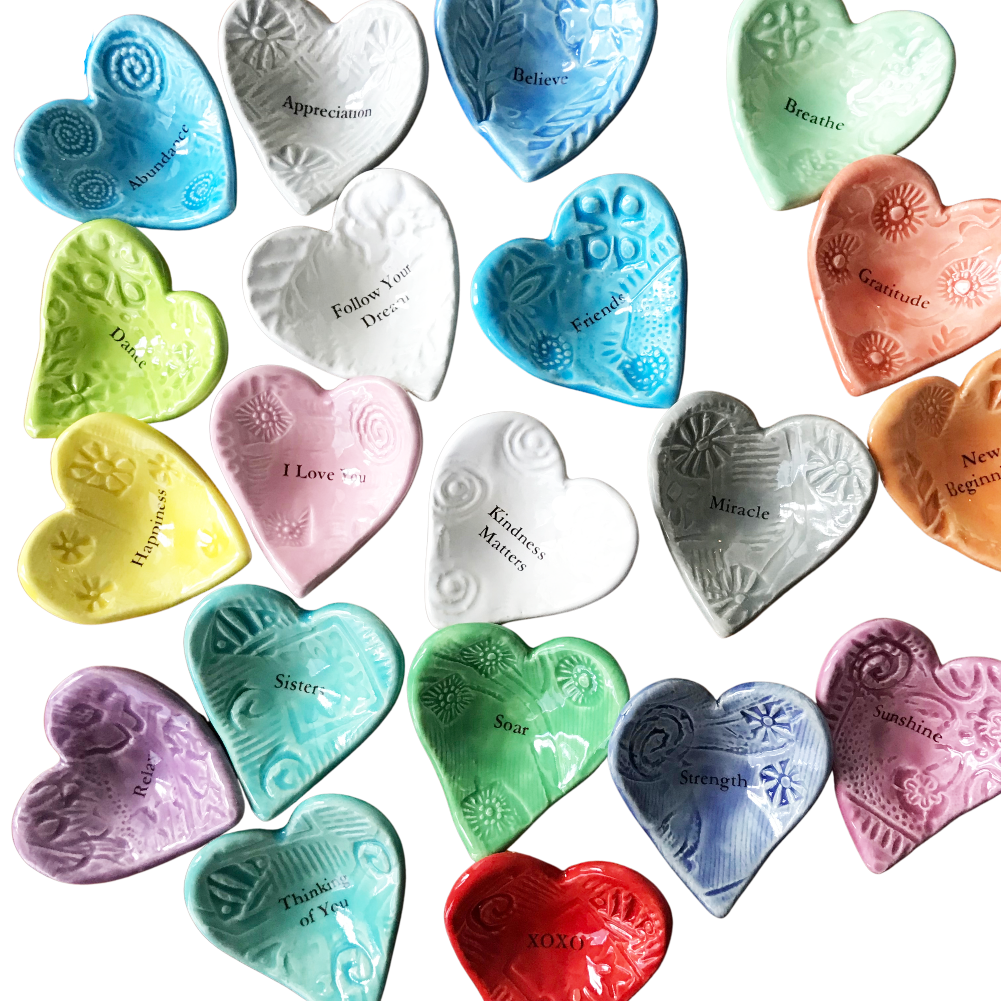 Colorful Message Heart