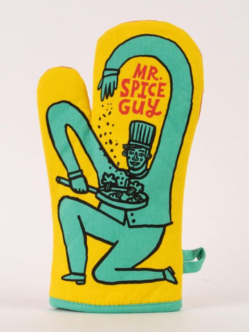 Blue Q Oven Mitt Mr Spice Guy