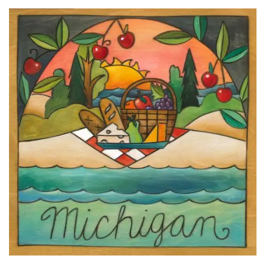 Plaque 9x9 - Leon & Lulu