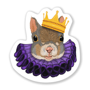 Royal Squirrel Sticker