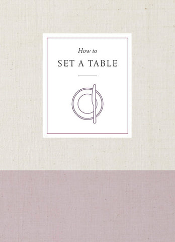 How To Set A Table