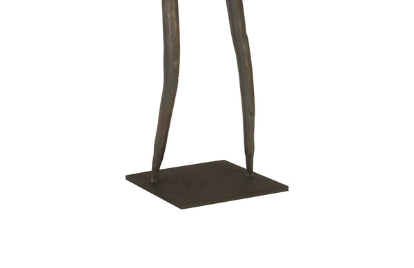 Abstract Waving Figure Sculpture