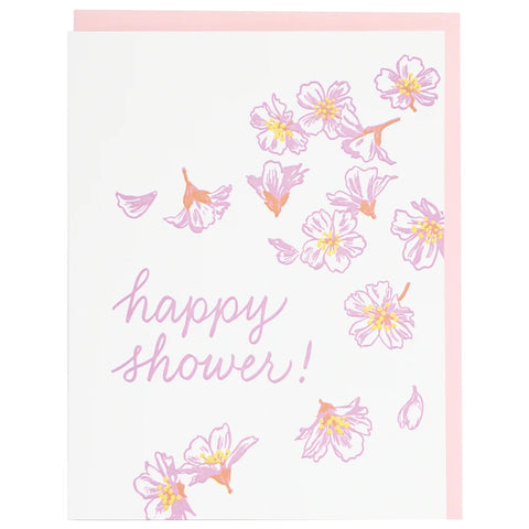 Blossoms Shower Card