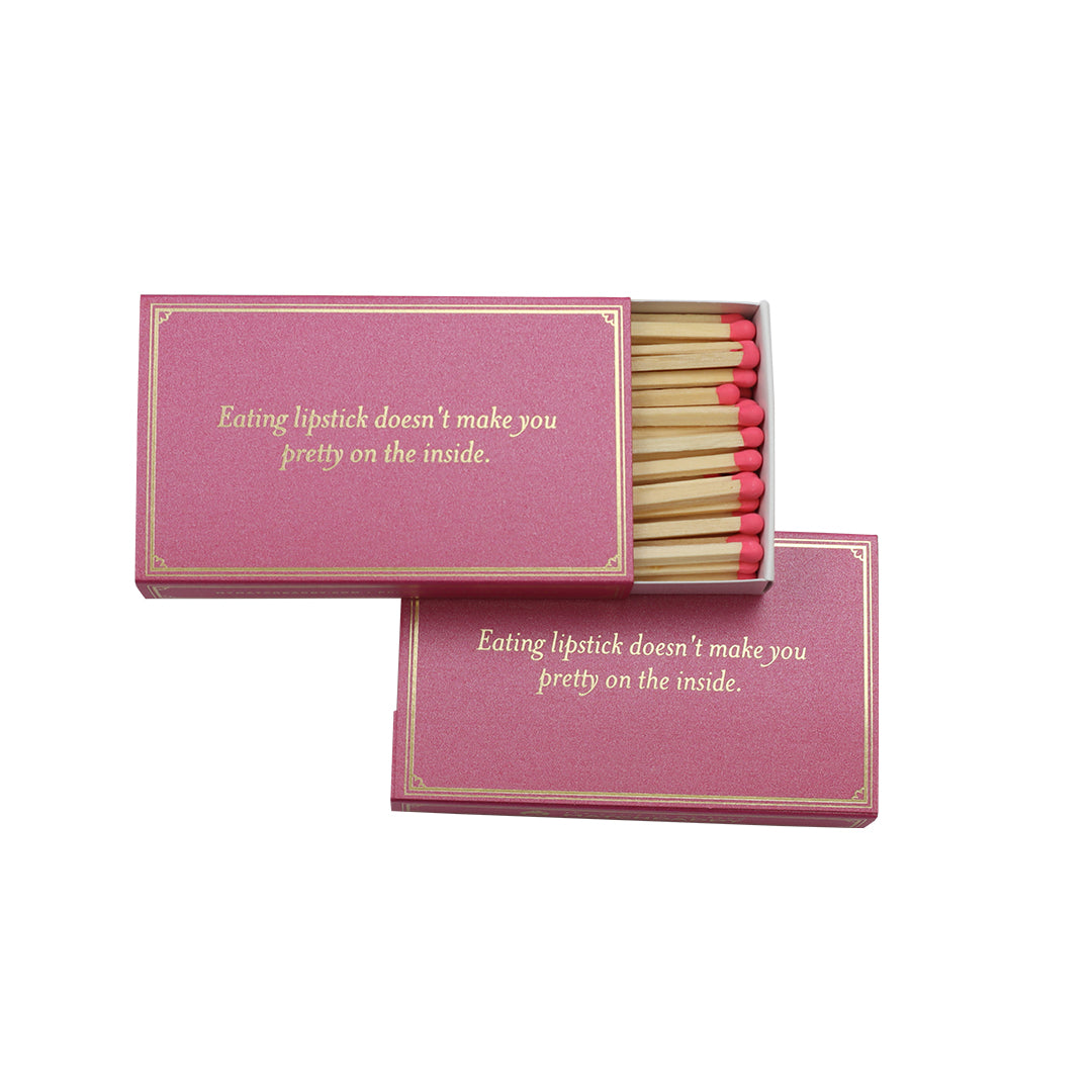 Matches: Eating Lipstick...