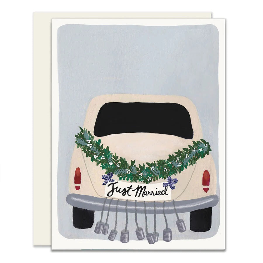 Getaway Car Wedding Card