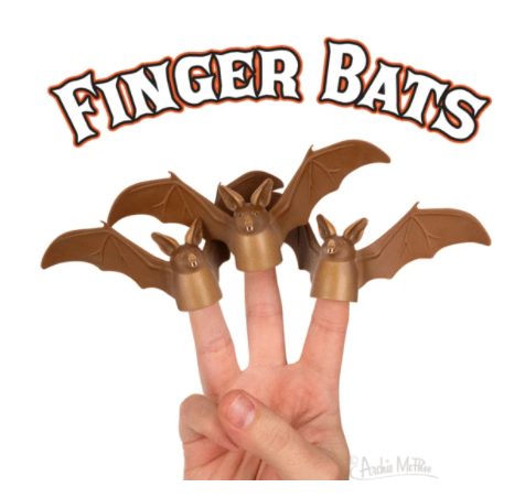Finger Puppet Finger Bats