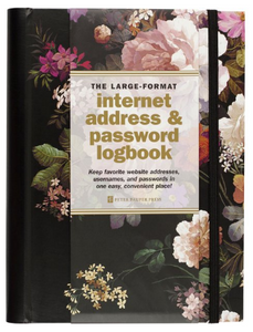 Midnight Floral Lg Password Bk - Leon & Lulu - Shop Now